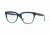 Burberry BE2268 Single Vision Prescription Eyeglasses 3677-51 - Blue Havana/green Frame