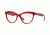 Burberry BE2276 Progressive Prescription Eyeglasses 3495-51 - Red Frame