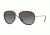Burberry BE3090Q Single Vision Prescription Sunglasses BE3090Q-1167T3-58 - Lens Diameter 58 mm, Frame Color Brushed Light Gold/black