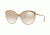 Burberry BE3096 Progressive Prescription Sunglasses, 55mm, Beige/light Gold, BE3096-12667I-55-PRO