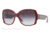 Burberry BE4105 Single Vision Prescription Sunglasses BE4105-32438G-58 - Lens Diameter 58 mm, Lens Diameter 58 mm, Frame Color Cyclamen