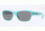 Burberry BE4134 Single Vision Prescription Sunglasses BE4134-337587-5617 - Lens Diameter 56 mm, Frame Color Turquoise