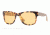 Burberry BE4149 Single Vision Prescription Sunglasses BE4149-341085-53 - Lens Diameter 53 mm, Frame Color Light Havana