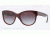Burberry BE4156 Single Vision Prescription Sunglasses BE4156-33228G-53 - Lens Diameter 53 mm, Frame Color Red Havana