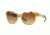 Burberry BE4206 Single Vision Prescription Sunglasses BE4206-356213-55 - Lens Diameter 55 mm, Frame Color Top Light Horn On Yellow