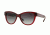 Burberry BE4206 Single Vision Prescription Sunglasses BE4206-35918G-55 - Lens Diameter 55 mm, Frame Color Top Red Horn On Bordeaux