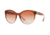 Burberry BE4236F Single Vision Prescription Sunglasses BE4236F-360813-56 - Lens Diameter 56 mm, Frame Color Brown Gradient Pink