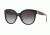 Burberry BE4243 Single Vision Prescription Sunglasses BE4243-36378G-55 - Lens Diameter 55 mm, Frame Color Black