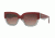 Burberry BE4252 Single Vision Prescription Sunglasses BE4252-3653E2-53 - Lens Diameter 53 mm, Frame Color Top Bordeaux On Grey
