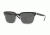 Burberry BE4255 Sunglasses 30295V-56 - Top Black On Crystal Frame, Grey Lenses