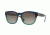 Burberry BE4258F Single Vision Prescription Sunglasses BE4258F-36778E-56 - Lens Diameter 56 mm, Frame Color Blue Havana/green