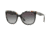 Burberry BE4270 Bifocal Prescription Sunglasses, 55mm, Top Black On Check, BE4270-37298G-55-BI