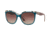 Burberry BE4270 Bifocal Prescription Sunglasses, 55mm, Top Green On Check, BE4270-3731E2-55-BI