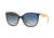 Burberry BE4270 Bifocal Prescription Sunglasses, 55mm, Top Blue On Transparent, BE4270-37324L-55-BI