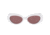 Burberry BE4278 Bifocal Prescription Sunglasses, 54mm, White, BE4278-300775-54-BI