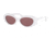 Burberry BE4278 Bifocal Prescription Sunglasses, 54mm, White, BE4278-300775-54-BI