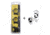 Burris Signature Zee Rings 1 Inch, Medium, Black, w/ Burris 1 Inch Signature Posi-Align Offset Insert Kit, 420520-KIT