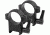Burris Zee Quick Detach Solid Steel 1 Inch Rings - High, Matte Black 420037