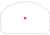 Bushnell 1X25mm RXS-250 Reflex Sight FMC, Weaver/Picatinny, Red, Unlimited, Black, RXS250