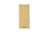 Bushnell 30F Rectangular Canvas Sleeping Bag, Tan/Red, 50069