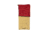 Bushnell 30F Rectangular Canvas Sleeping Bag, Tan/Red, 50069