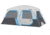 Bushnell 8 Person FRP Cabin Tent, Blue/Gray/Dark Gray, 50006