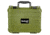 Bushnell Compact 13.37in Waterproof Gear Hard Case w/ Foam, Green, Standard, BN00001-GRN