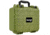 Bushnell Compact 13.37in Waterproof Gear Hard Case w/ Foam, Green, Standard, BN00001-GRN