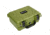 Bushnell Compact 13.37in Waterproof Gear Hard Case w/ Foam, Green, Standard, BN00001-GRN