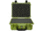 Bushnell Compact 13.37in Waterproof Gear Hard Case w/ Foam, Green, Standard, BN00001-GRN