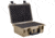 Bushnell Compact 13.37in Waterproof Gear Hard Case w/ Foam, Tan, Standard, BN00001-TAN