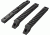 Bushnell Picatinny Rails for LMSS Black, Bottom, Top, Side, Box 081000
