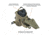 Bushnell Vault Modular Optics Protection System Binocular Pack, Green, BABINPCT
