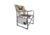 Bushtec Adventure Charlie 440 Big Directors Chair, Beige/Black, ALFCSDCT