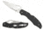 Byrd Cara Cara2 Folding Knife - Stainless Steel Blade, Black FRN Handle, Partially Serrated