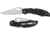 Byrd by Spyderco Harrier 2 Folding Knife, 3.36 in, Combination Blade, Black FRN Handle, BY01PSBK2