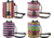 C.A.M.P. Polimago Chalk Bag, 8 Pack, Assorted, 3088