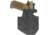 C&amp;G Holsters OWB Covert FNH FNX45T RH S, Outside-the-Waistband OWB, FNH FNX45T, Right, Black, 166-100