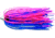 C&amp;H Lures King Buster Lure, 1/8 oz Head, Blue/Pink/Pearl Mylar Skirt, 2.5 in, 3 Piece, CH-KB03
