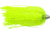 C&amp;H Lures King Buster Lure, 1/8 oz Head, Chartreuse/Pearl Mylar Skirt, 2.5 in, 3 Piece, CH-KB17