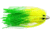 C&amp;H Lures King Buster Lure with 1/8 oz Head, Chartreuse/Green Firetail Skirt, 2.5 in, 3 Piece, CH-KB42
