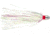 C&amp;H Lures Pearl Baby Trolling Lure, 1/8 oz Head, Pearl Tinsel Skirt, 2.5 in, CH-PB01-1/8
