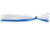 C&amp;H Lures Sea Witch Trolling Lure, 1/8 oz Head, White/Blue Skirt, CH-NSW03-1/8