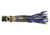 C&amp;H Lures Stubby Bubbler Trolling Lure, 5.5in, Silver/Blue Skirt, CH-SBB01