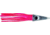 C&amp;H Lures Tuna Tango Trolling Lure, 49.6 g Head, 5.75in/14.6 cm, 1.75oz, Pink/White Skirt, CH-TT13