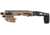 CAA Glock MCK - Micro Conversion Kit, Glock 17/19/19X/22/23/31/32/45, Long Stabilizer, Tan/FDE, MCKT