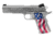 Cabot Guns American-Joe Pistol, .45 ACP, 5in barrel, stainless steel frame, custom aluminum grip, recoil operated semi-automatic, white dot front, U-notch rear, 8 round magazine, CGAJ-45-5-1-FRRMPG