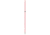 Cajun Bowfishing Fiberglass arrow with Piranha long barb XT, Red, ABF4960