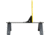 Caldwell AR500 Auto Reset Centerfire Prairie Dog Steel Shooting Target, Yellow, 1178561