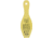Caldwell AR500 Rimfire Bowling Pin Target, Yellow, 4002312